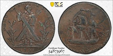 1791 Tk 1/2D DH-50a Lothian, Edinburgh AU53BN