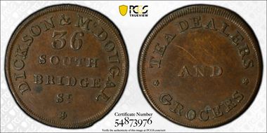 (c.1790) Tk 1/4D DH-76 Lothian, Dickson's AU53BN