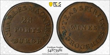 (c.1790) Tk 1/4D DH-96 Lothian AU58BN