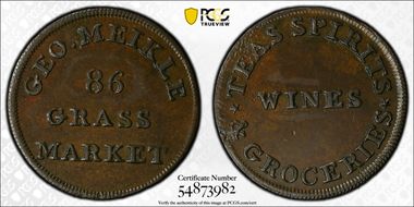 (c.1790) Tk 1/4D DH-100 Lothian AU55BN