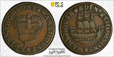 (c.1790) Tk 1/4D DH-129 Lothian XF40BN