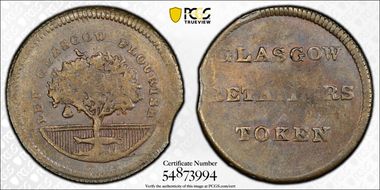 (c.1790) Tk 1/4D DH-45bis Lanarkshire MS62BN