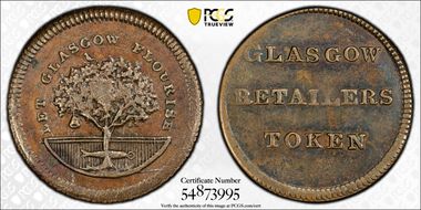 (c.1790) Tk 1/4D DH-45bis Lanarkshire AU55BN