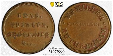 (c.1790) Tk 1/4D DH-52 Lanarkshire N1BN