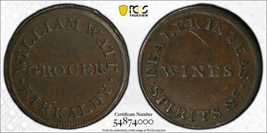 (c.1790) Tk 1/4D DH-11 Fifeshire N1BN