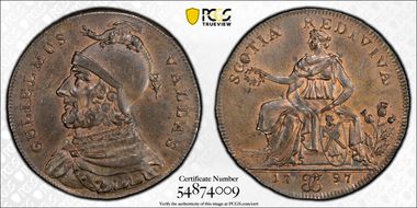 1797 Tk 1/2D DH-3a Ayrshire MS64BN