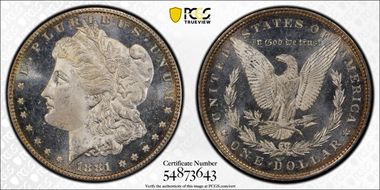 1881 $1 MS65DMPL