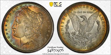 1887 $1 MS65