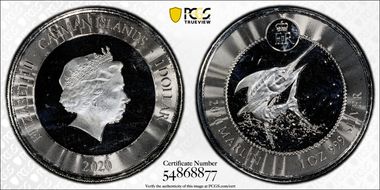 2020 $1 Marlin MS68