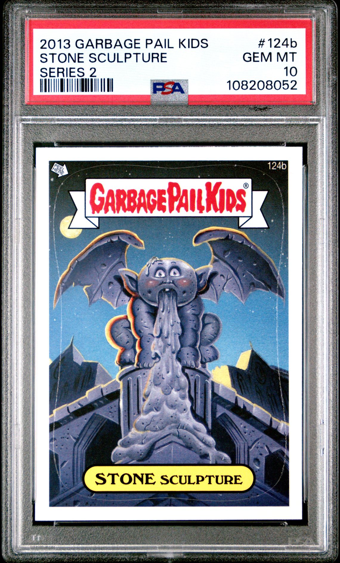2013 Topps GARBAGE PAIL KIDS SERIES 2 #124B Stone Sculpture front
