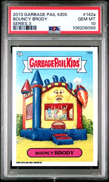 2013 Topps GARBAGE PAIL KIDS SERIES 3 #142A Bouncy Brody front