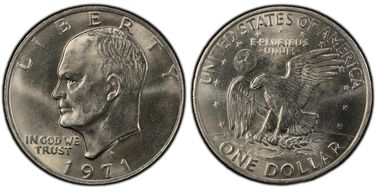 1971-D $1 MS63