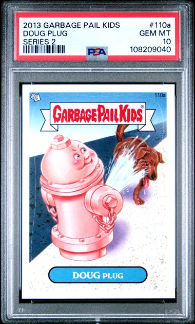 2013 Topps GARBAGE PAIL KIDS SERIES 2 #110A Doug Plug front