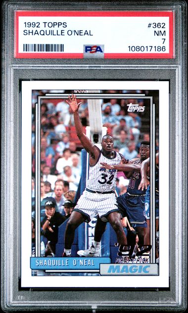 Topps Shaquille O'Neal front