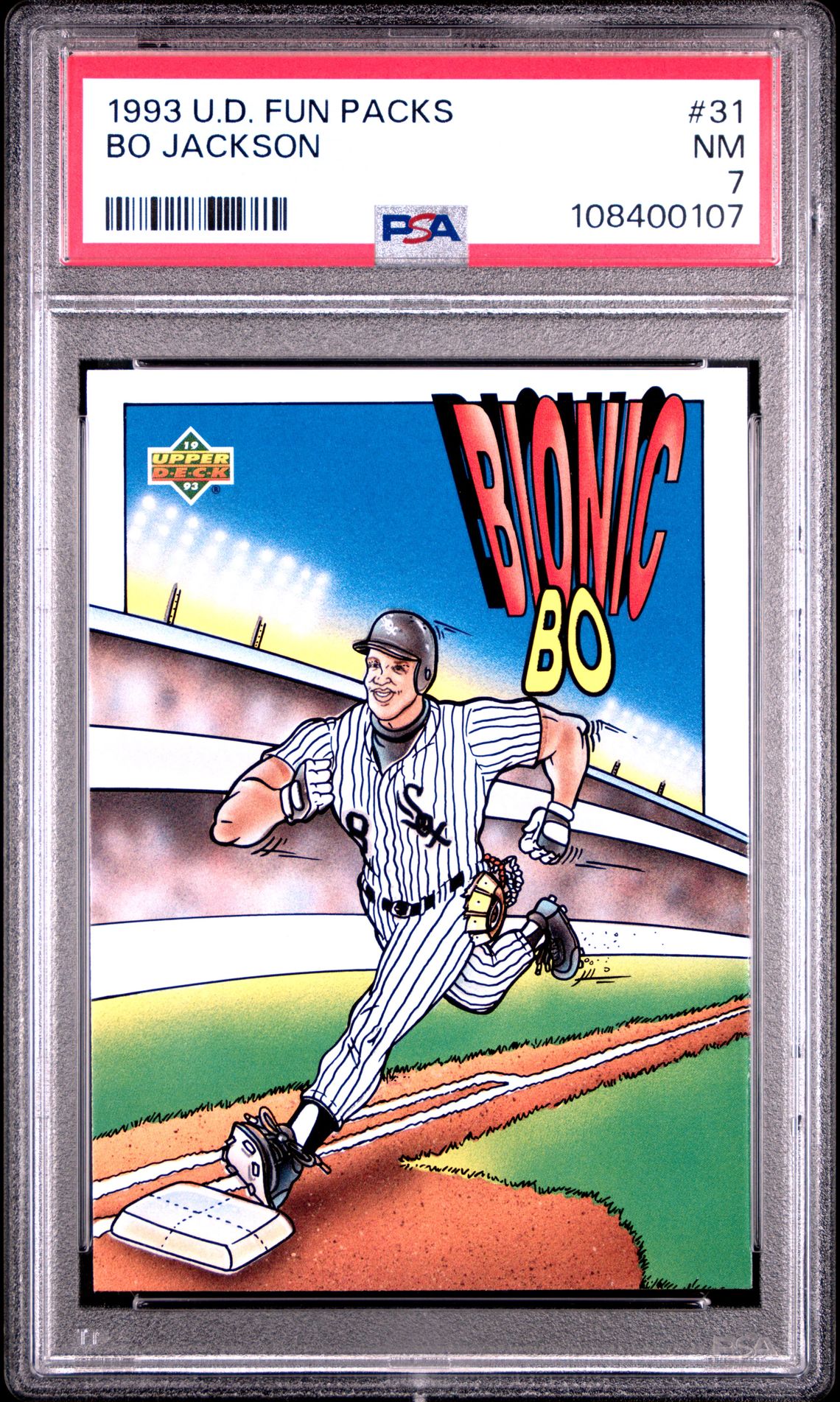 1993 Upper Deck UPPER DECK FUN PACKS #31 Bo Jackson front