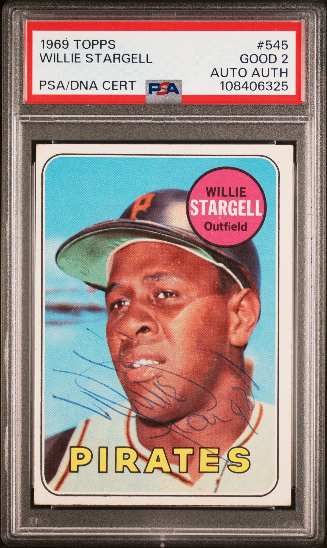 1969 Topps TOPPS #545 Willie Stargell front