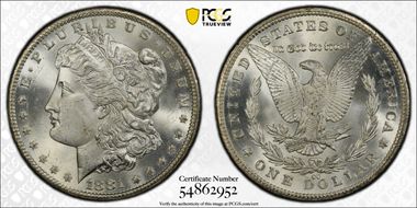 1881-CC $1 MS65