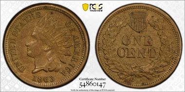 1863 1C N1