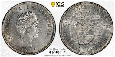 1912  50C Restrepo-414.1 Heaton AU55