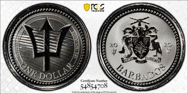 2020 $1 Trident PL69