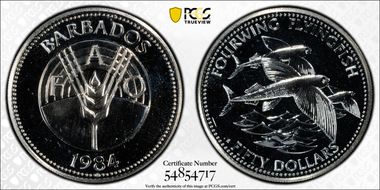 1984-FM $50 F.A.O. - Fourwing Flyingfish MS68