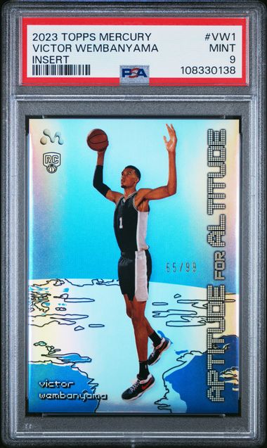 2023 Topps Topps Now #VW1 Victor Wembanyama front