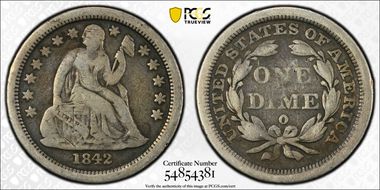 1842-O 10C VG10