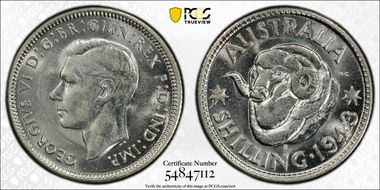 1943-S Shil KM-39  Ag AU58