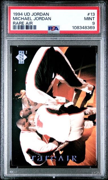 1994 Upper Deck Mj Rare Air Michael Jordan #13 (Rare Air) Mint 9 front