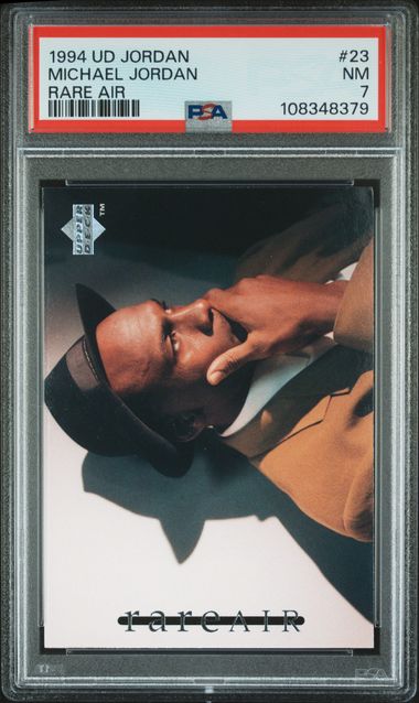 1994 Upper Deck Mj Rare Air Michael Jordan #23 (Rare Air) Nm 7 front