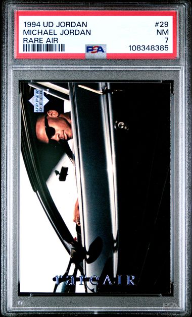 1994 Upper Deck Mj Rare Air Michael Jordan #29 (Rare Air) Nm 7 front