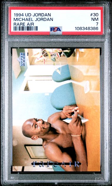 1994 Upper Deck Mj Rare Air Michael Jordan #30 (Rare Air) Nm 7 front