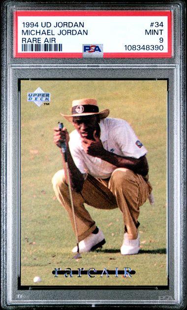 1994 Upper Deck Mj Rare Air Michael Jordan #34 (Rare Air) Mint 9 front