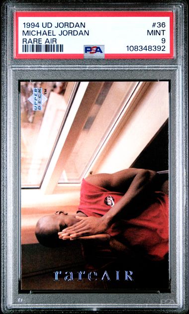 1994 Upper Deck Mj Rare Air Michael Jordan #36 (Rare Air) Mint 9 front