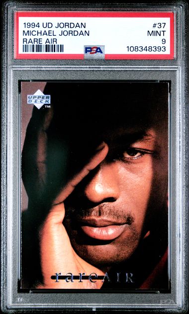 1994 Upper Deck Mj Rare Air Michael Jordan #37 (Rare Air) Mint 9 front