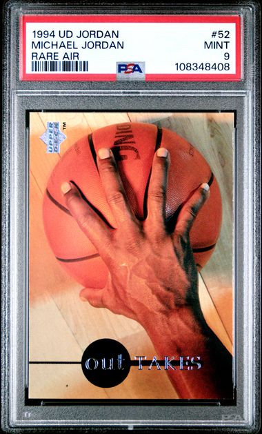 1994 Upper Deck Mj Rare Air Michael Jordan #52 (Rare Air) Mint 9 front