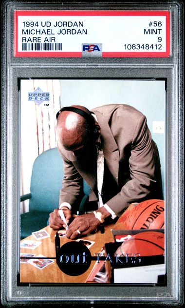 1994 Upper Deck Mj Rare Air Michael Jordan #56 (Rare Air) Mint 9 front
