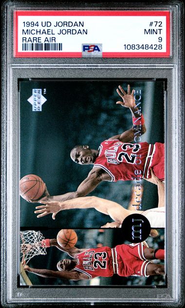 1994 Upper Deck Mj Rare Air Michael Jordan #72 (Rare Air) Mint 9 front
