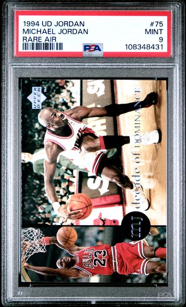 1994 Upper Deck Mj Rare Air Michael Jordan #75 (Rare Air) Mint 9 front