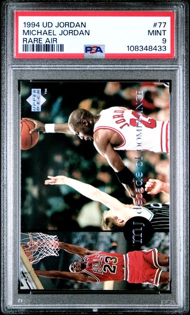 1994 Upper Deck Mj Rare Air Michael Jordan #77 (Rare Air) Mint 9 front