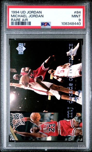 1994 Upper Deck Mj Rare Air Michael Jordan #84 (Rare Air) Mint 9 front