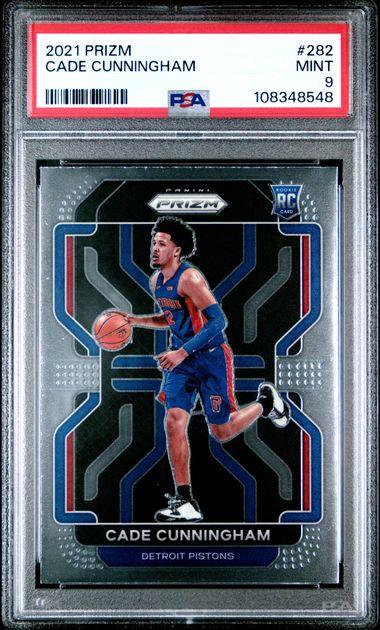 2021 Panini Prizm Cade Cunningham #282 Mint 9 front