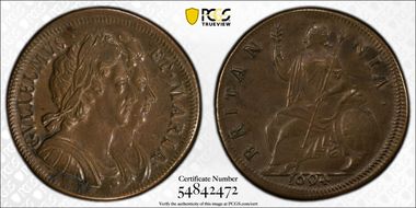 1694 1/2D S-3452 MS62BN