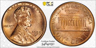 1959-D 1C MS66RD