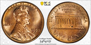 1959-D 1C MS65RD
