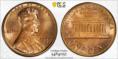1959-D 1C MS66RD