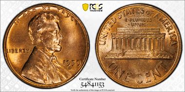 1959-D 1C MS64RD