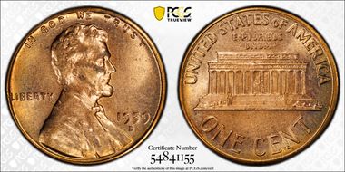 1959-D 1C MS65RD