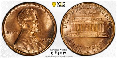 1959-D 1C MS65RD