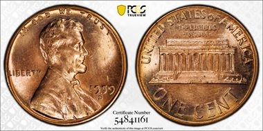 1959-D 1C MS65RD